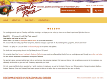 Tablet Screenshot of friendsranches.com
